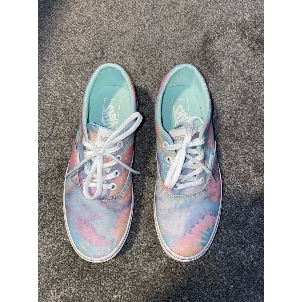Tie dye vans sneakers